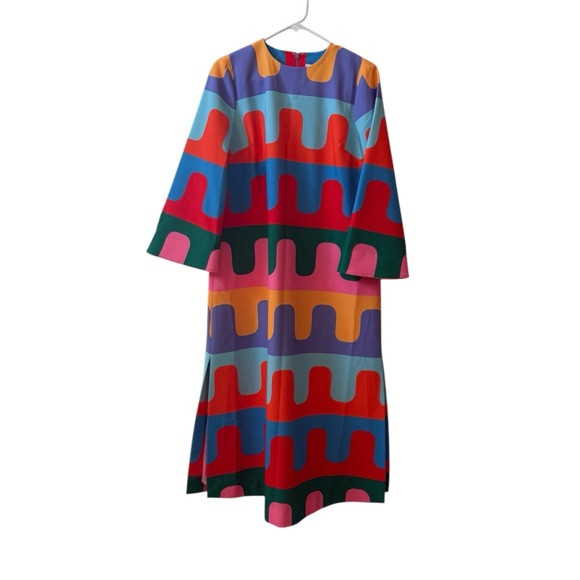 🆕 TUCKERNUCK x ATLANTIC PACIFIC Del Mar Disco Hutton Dress Multicolor Sz M - Picture 3 of 9